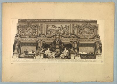 Decoraciones de Lebrun y Mignard en el Palacio de Versalles de Unknown artist