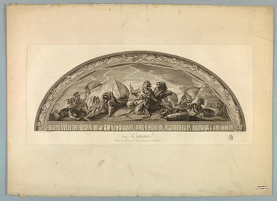 Decoraciones de Lebrun y Mignard en el Palacio de Versalles de Unknown artist