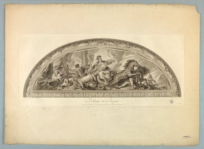 Decoraciones de Lebrun y Mignard en el Palacio de Versalles de Unknown artist