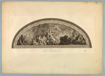 Decoraciones de Lebrun y Mignard en el Palacio de Versalles de Unknown artist