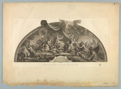 Decoraciones de Lebrun y Mignard en el Palacio de Versalles de Unknown artist