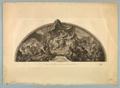 Decoraciones de Lebrun y Mignard en el Palacio de Versalles de Unknown artist