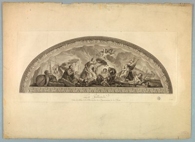 Decoraciones de Lebrun y Mignard en el Palacio de Versalles de Unknown artist