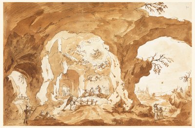 Diseño para pesebre (Escena de la Natividad) de Unknown artist