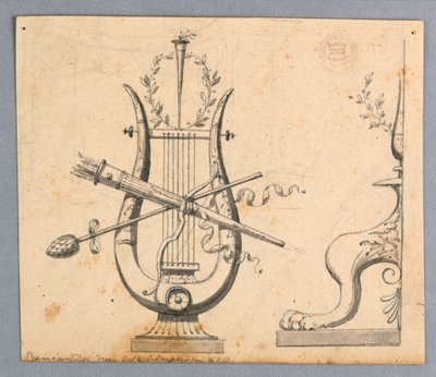 Diseño para motivos decorativos de Unknown artist