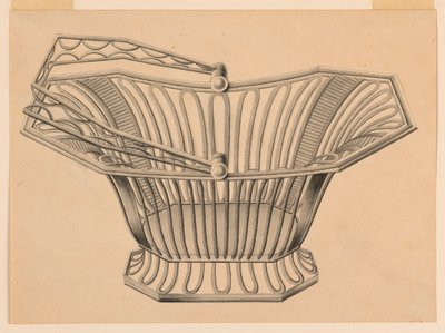 Diseño para una cesta de pan de Unknown artist