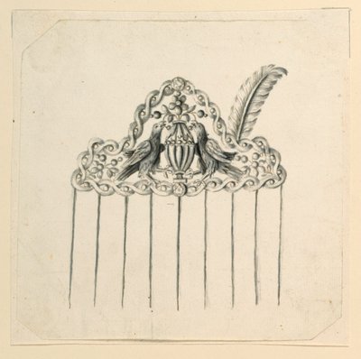 Diseño para un Peine de Unknown artist