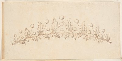 Diseño para una corona de Unknown artist