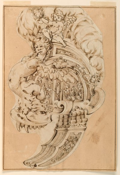 Diseño para un Burgonet Decorativo de Unknown artist
