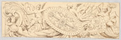 Diseño para un friso de Unknown artist