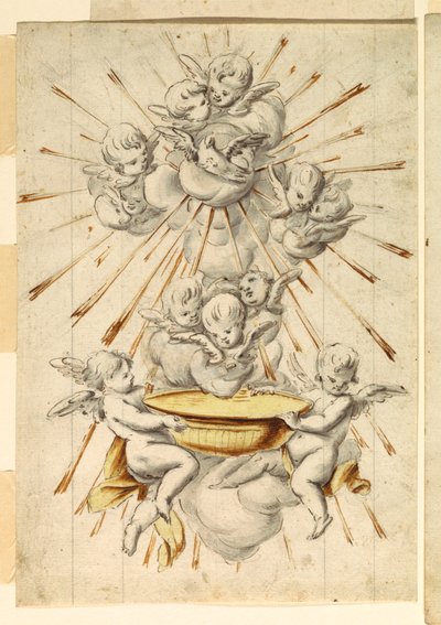 Diseño para un Chorro de Agua Bendita de Unknown artist
