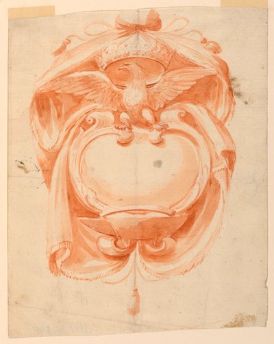 Diseño para una pila de agua bendita de Unknown artist