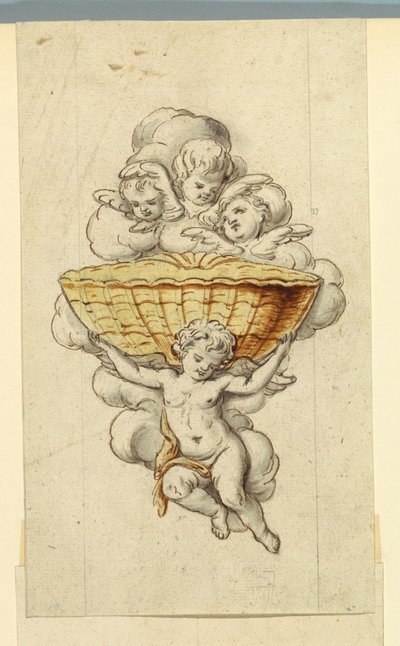 Diseño para un surtidor de agua caliente de Unknown artist