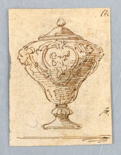 Diseño para un jarrón de Unknown artist