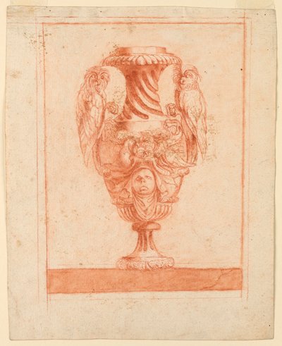 Diseño para un jarrón de Unknown artist