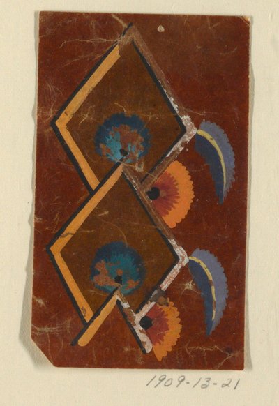 Diseño para una tela tejida de Unknown artist
