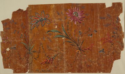 Diseño para un borde horizontal tejido de Unknown artist