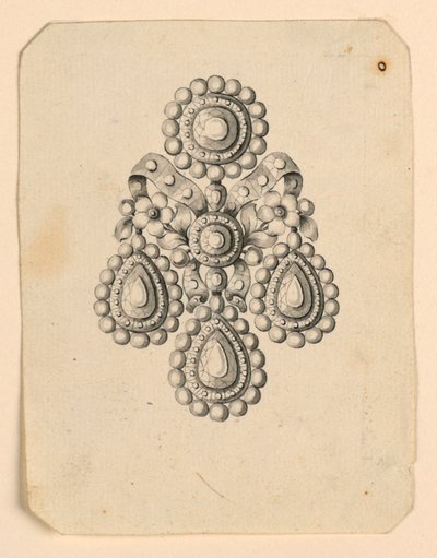 Diseño para un pendiente de Unknown artist
