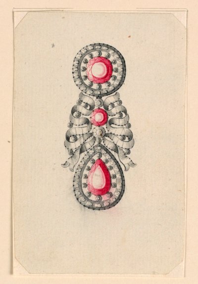 Diseño para un pendiente de Unknown artist