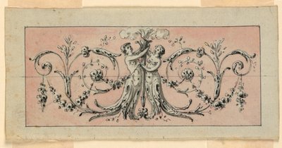 Diseño para la decoración de un panel de Unknown artist