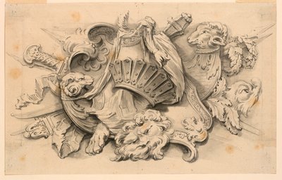 Diseño para trofeo de armas de Unknown artist