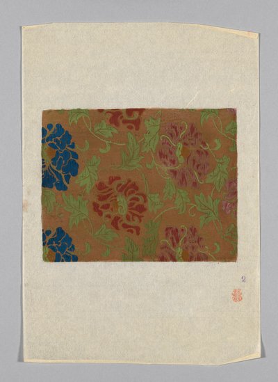 Diseño sobre papel de Unknown artist