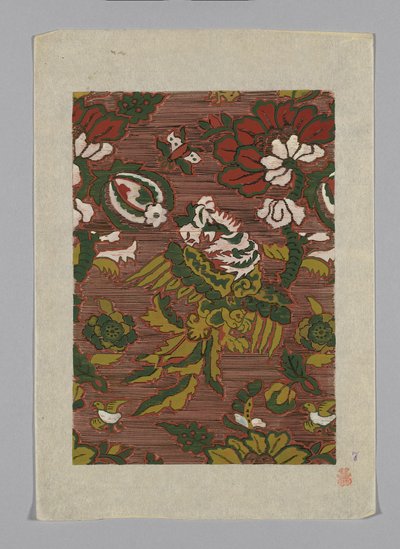 Diseño sobre papel de Unknown artist