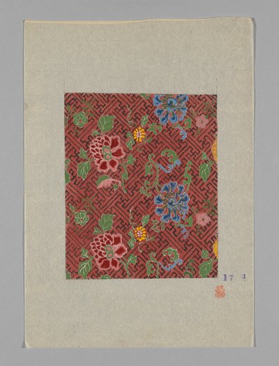 Diseño sobre papel de Unknown artist
