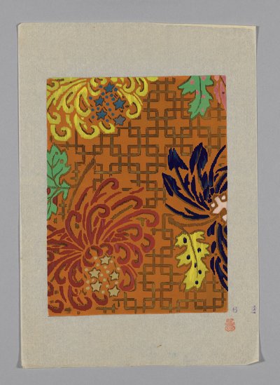 Diseño sobre papel de Unknown artist