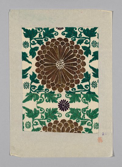 Diseño sobre papel de Unknown artist