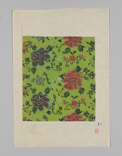 Diseño sobre papel de Unknown artist