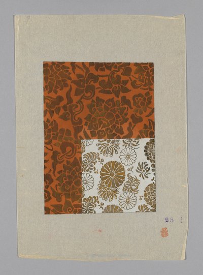 Diseño sobre papel de Unknown artist