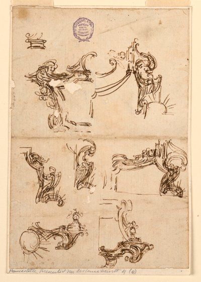Diseños para relicarios de Unknown artist