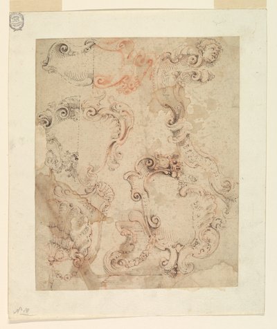 Diseños para Escudos de Pergamino de Unknown artist