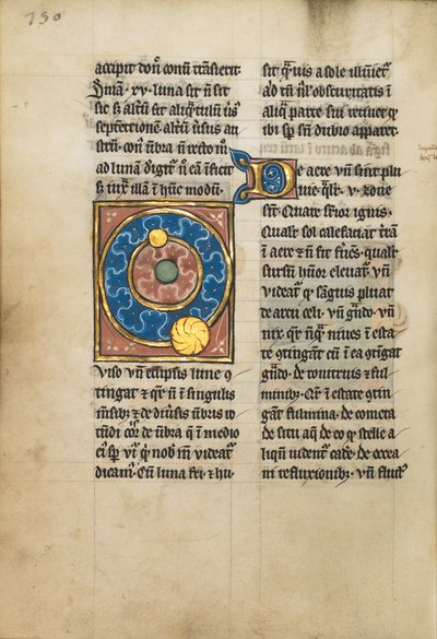 Diagrama de las órbitas del Sol y la Luna de Unknown artist