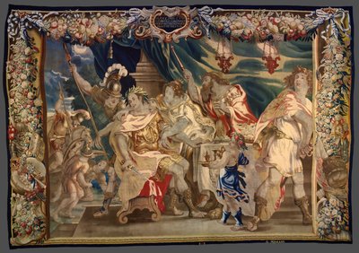 Descubrimiento del complot para matar a César y Cleopatra de La historia de César y Cleopatra de Unknown artist