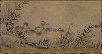 Patos y juncos de Unknown artist