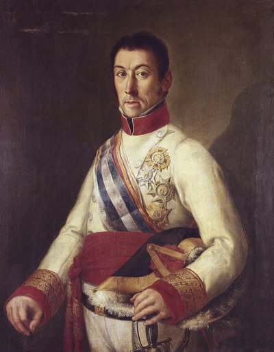 ELIO, Francisco Javier de (1767-1822). Militar absolutista español, gobernador de Montevideo (pintura) de Unknown artist
