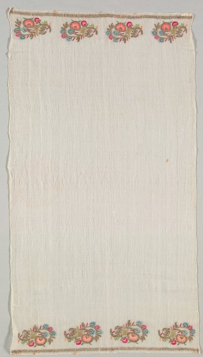 Toalla bordada (Peshkir) de Unknown artist