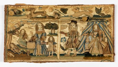 Paneles bordados de Unknown artist