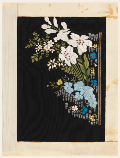 Muestra de bordado de Unknown artist