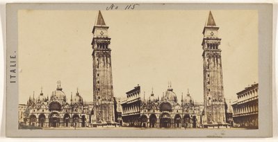[Decorado de la Plaza de San Marcos, Venecia] de Unknown artist