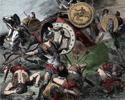 Epaminondas rescata a Pelópidas de Unknown artist
