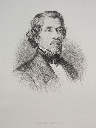 Eugène Delacroix de Unknown artist
