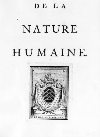 Ex-Libris del Duque de Liancourt - Archivos de la Familia Rochefoucauld de Unknown artist