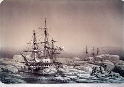 Expediciones en la Antártida (polo sur): el barco “Astrolabe” (nuevo nombre del “Shell”) de Jules Dumont d