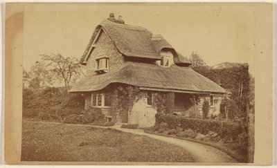 [Vista exterior de Dutch Cottage, Blaise Hamlet] de Unknown artist