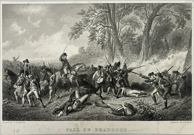 Caída de Braddock de Unknown artist