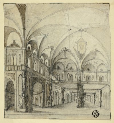 Interior fantástico de Unknown artist