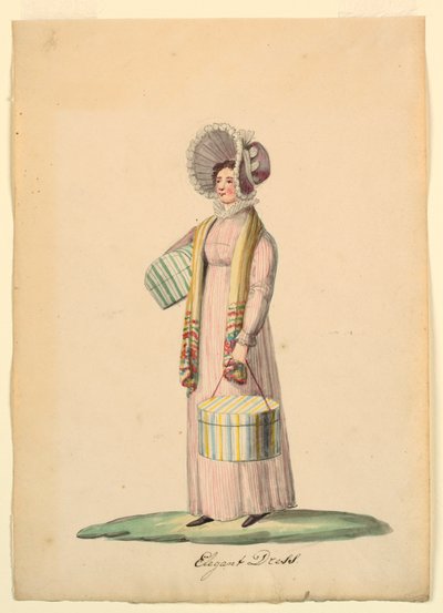 Moda: vestido elegante de Unknown artist